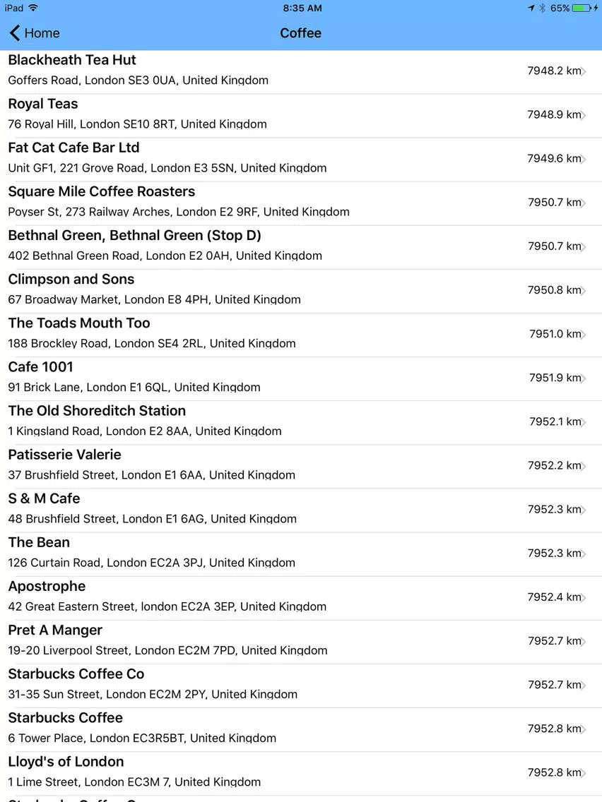 London Guide - Totally Offline iPad  Screenshots