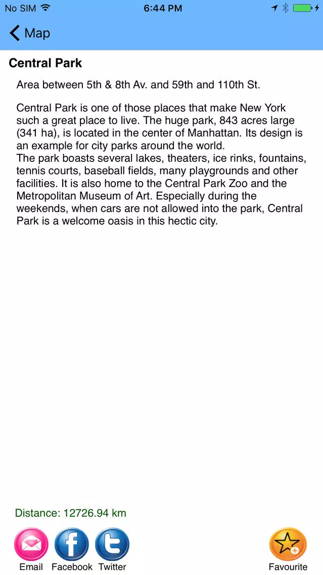 Screenshot di New York City Guide - Totally Offline