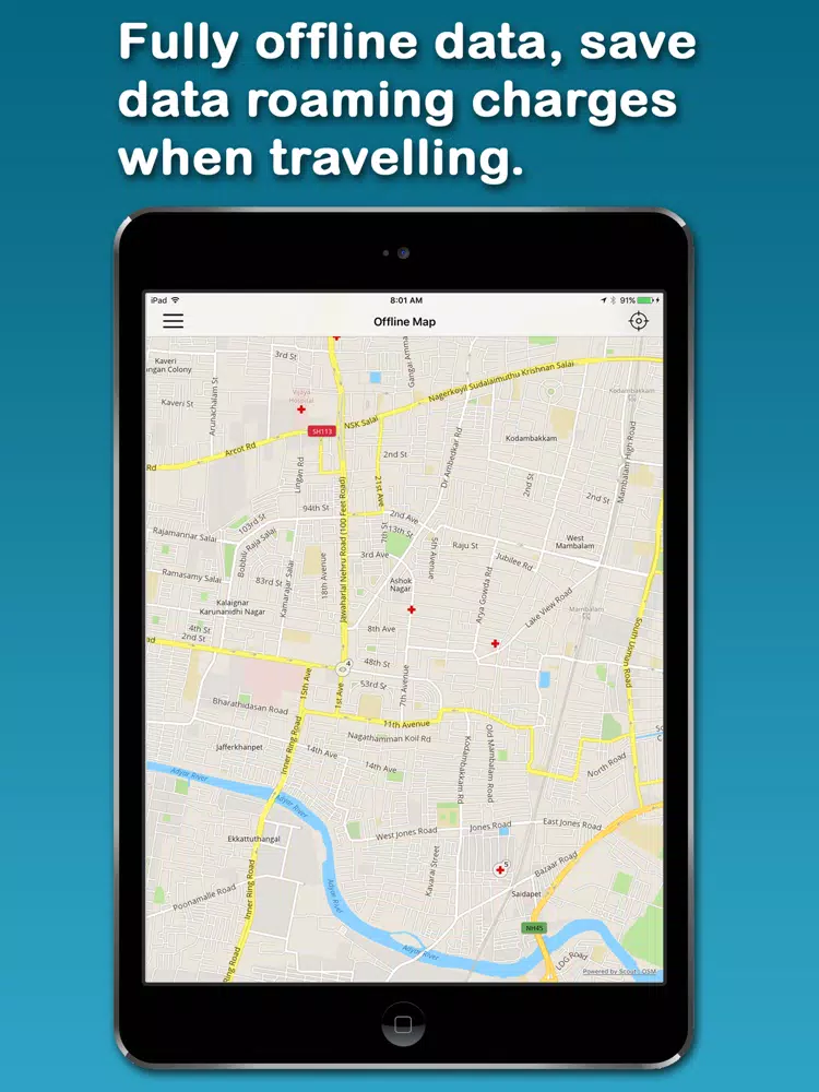Capturas de tela do AHI's Offline Madrid iPad 