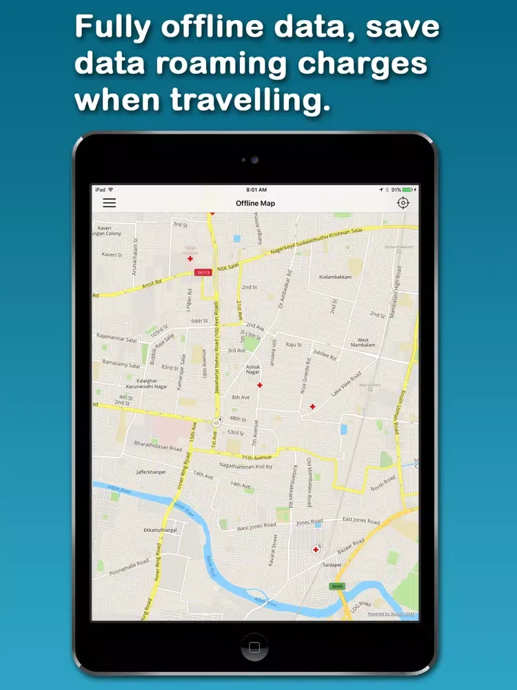 AHI's Offline Madrid iPad  Screenshots