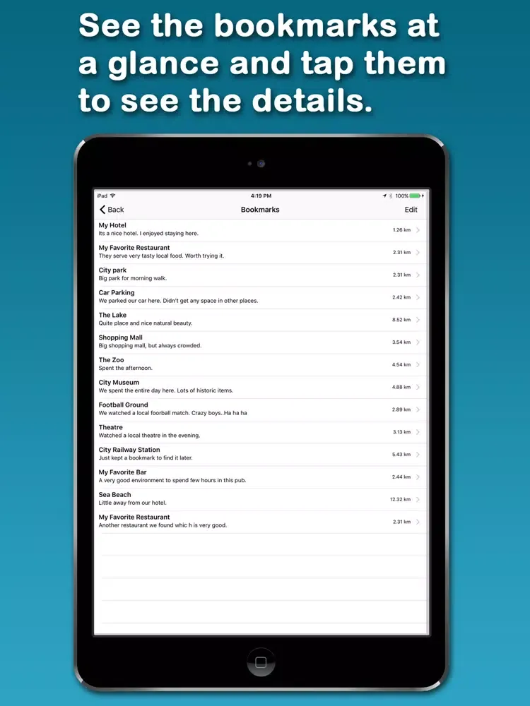 AHI's Offline Madrid iPad  Screenshots