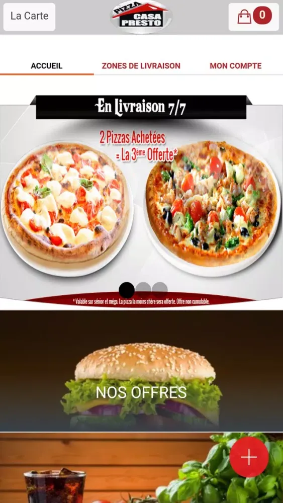Pizza Casa Presto Vitry Ekran Görüntüleri