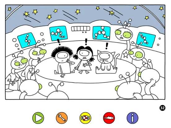 Léon bande dessinée iPad  Screenshots