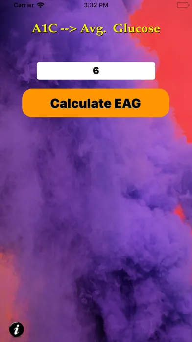 Capturas de tela do A1C to EAG