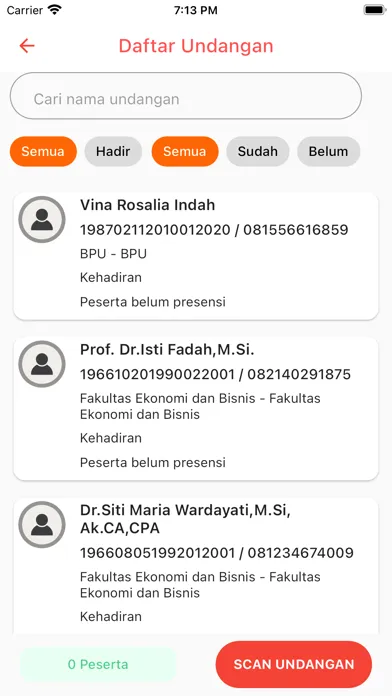 Screenshot di SISCA