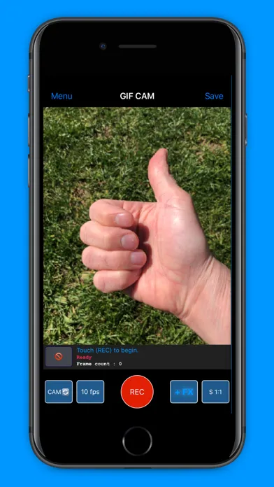 Tangkapan skrin GIF FX - GIF Maker Camera