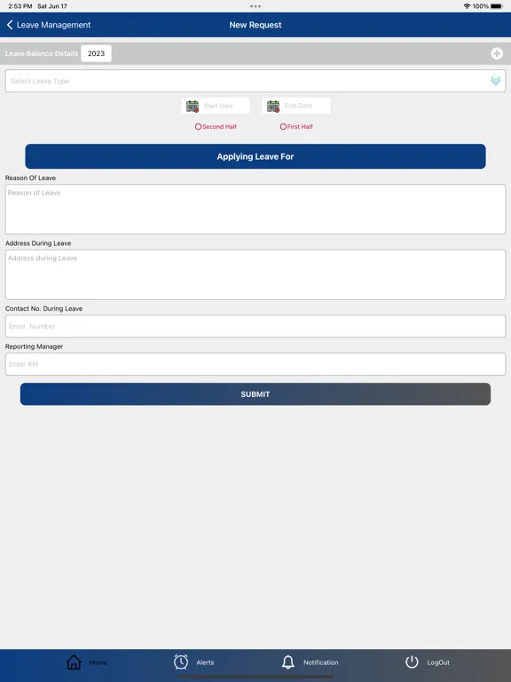 Tangkapan layar ACME GROUP iPad 