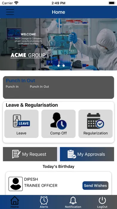 Tangkapan layar ACME GROUP