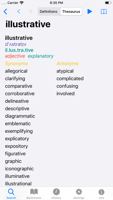 Zrzuty ekranu Advanced English Persian Dict