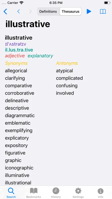 Zrzuty ekranu Advanced English Persian Dict