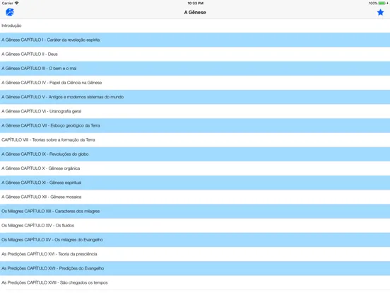 A Gênese iPad  Screenshots