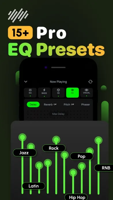 Screenshot di Bass Booster & EQ Amplifier