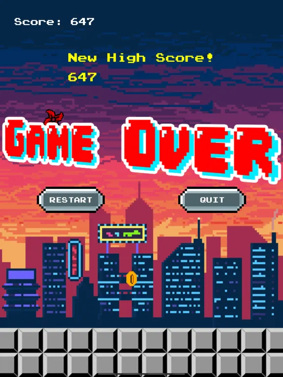 ภาพหน้าจอของ MIDI Run: A Retro Pixel Game iPad 