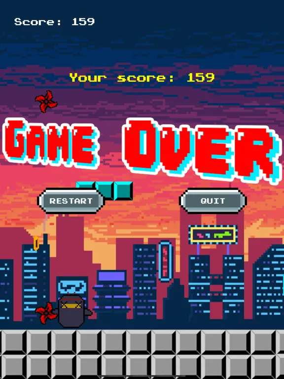 ภาพหน้าจอของ MIDI Run: A Retro Pixel Game iPad 