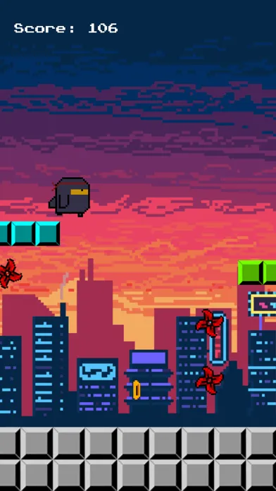 ภาพหน้าจอของ MIDI Run: A Retro Pixel Game
