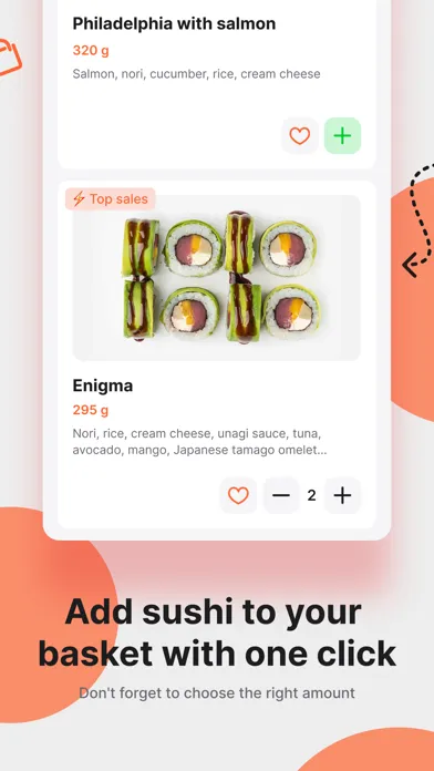 ภาพหน้าจอของ Ninja Sushi