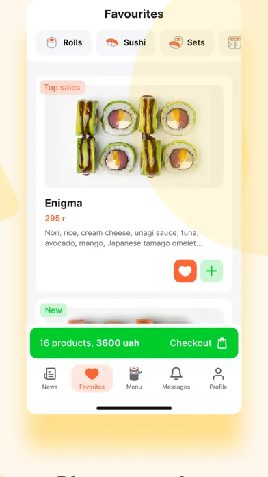 ภาพหน้าจอของ Ninja Sushi