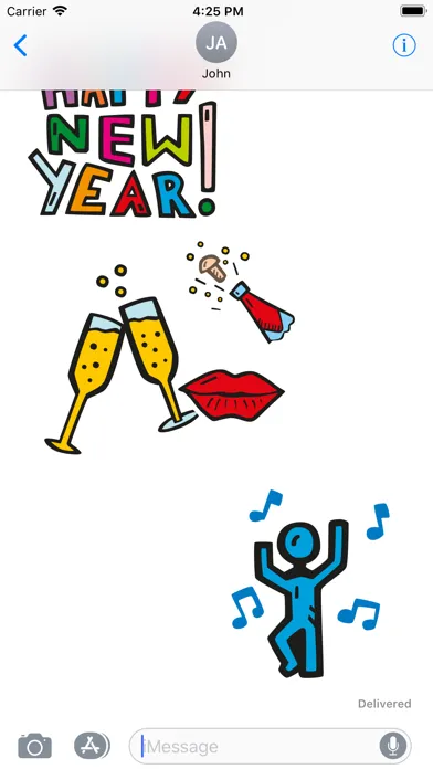 Tangkapan skrin A Colorful New Year
