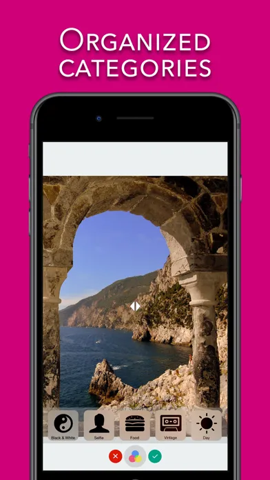 filtrly, Enhance your pictures 스크린샷