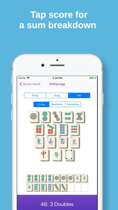 Captures d'écran de ATF Mahjongg