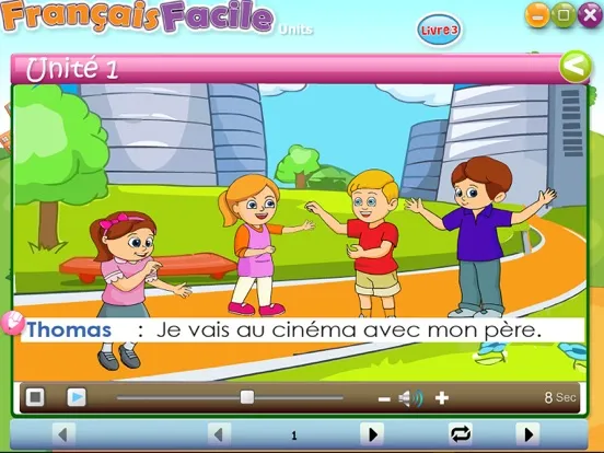 Скриншоты Francais Facile 3 iPad 