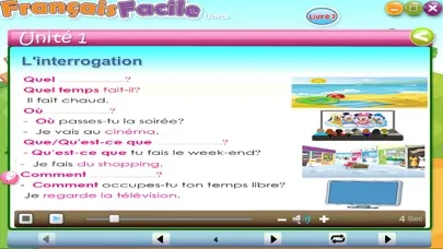Скриншоты Francais Facile 3