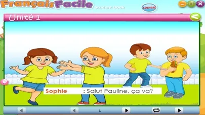 Capturas de tela do Francais Facile B