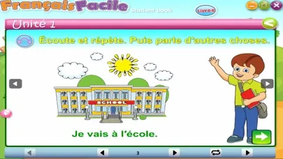 Capturas de tela do Francais Facile B