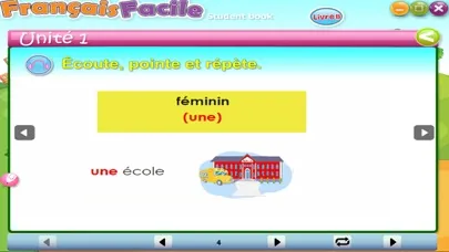 Capturas de tela do Francais Facile B