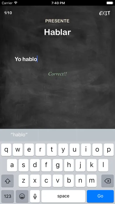 Conjugation Nation Spanish স্ক্রিনশট