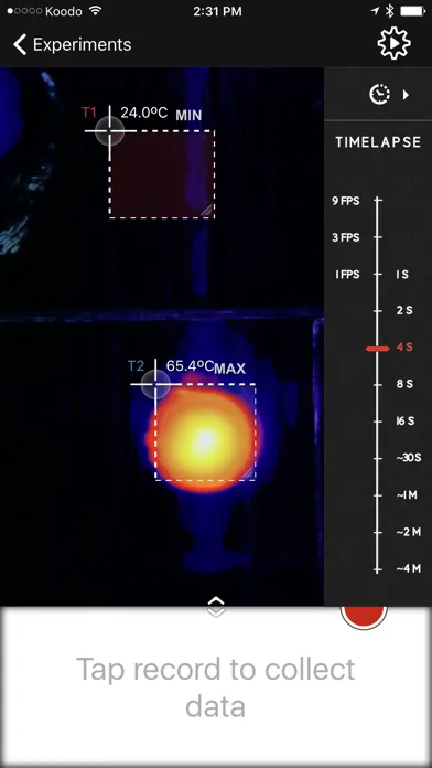 Screenshot di Vernier Thermal Analysis Plus