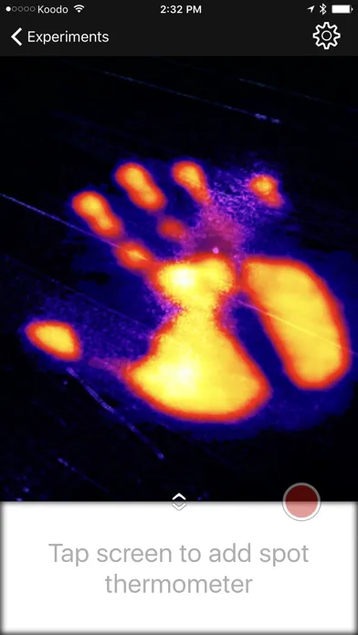 Screenshot di Vernier Thermal Analysis Plus