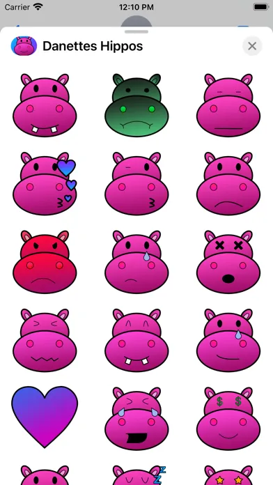 Danettes Hippos Screenshots