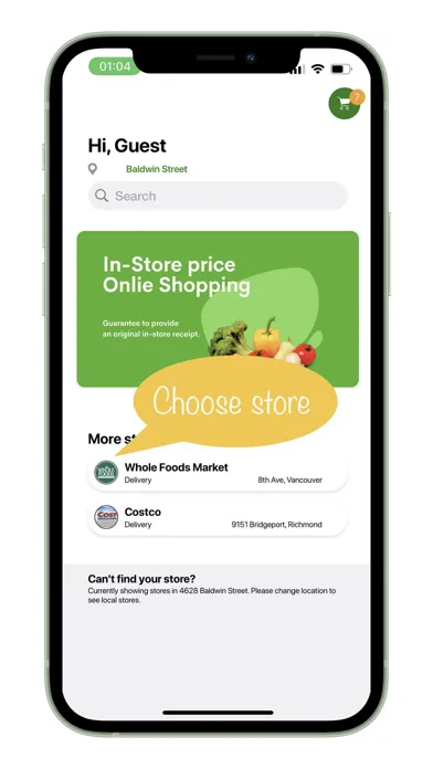 ภาพหน้าจอของ Popee: Grocery deliveries