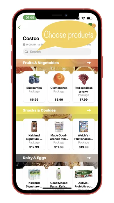 ภาพหน้าจอของ Popee: Grocery deliveries