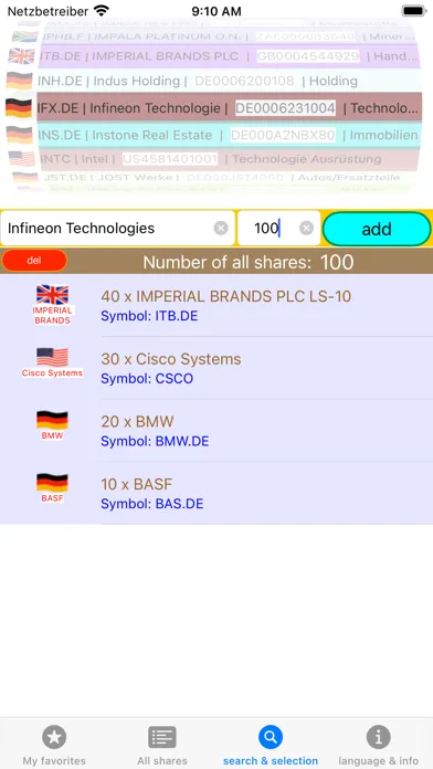 Stock Dividends स्क्रीनशॉट