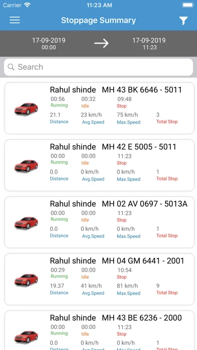 Aditi Tracking Pro Ekran Görüntüleri