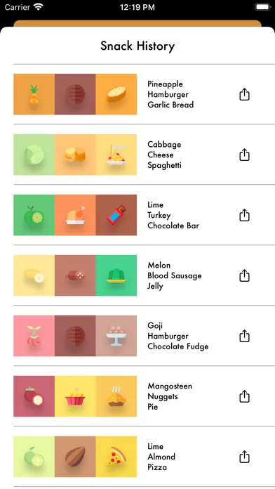 ภาพหน้าจอของ Snack Mixer