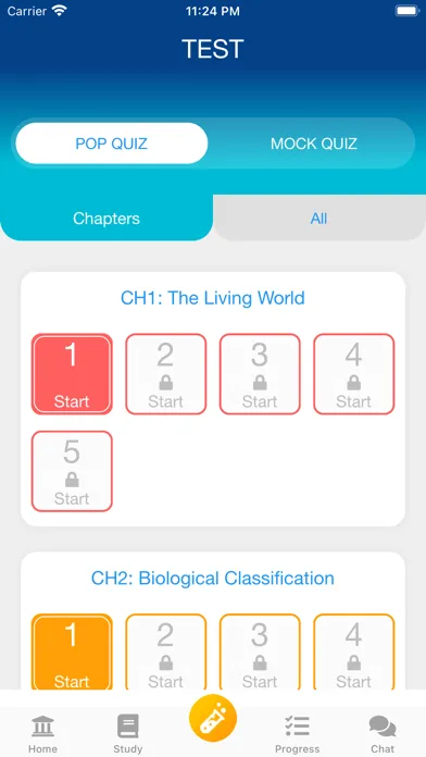 Capturas de pantalla de NEET Biology & NCERT 11 & 12