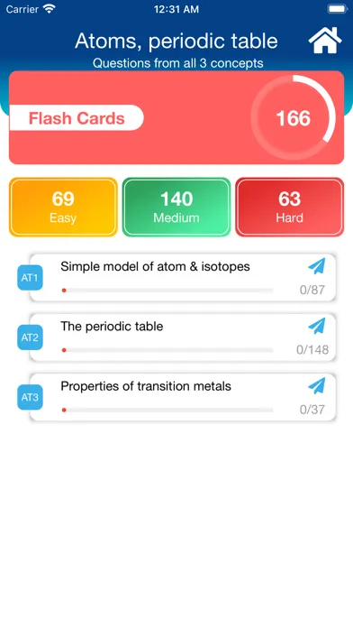 The GCSE Chemistry App - AQA 스크린샷