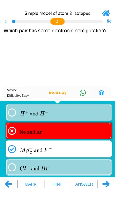 The GCSE Chemistry App - AQA 스크린샷