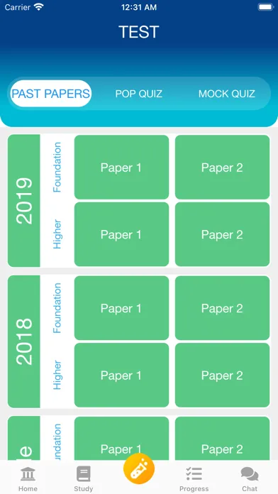 The GCSE Chemistry App - AQA 스크린샷
