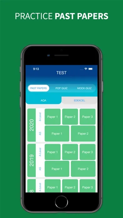 Capturas de tela do The GCSE Maths App