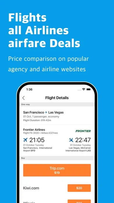 Cheap Flights online AeroSell Screenshots