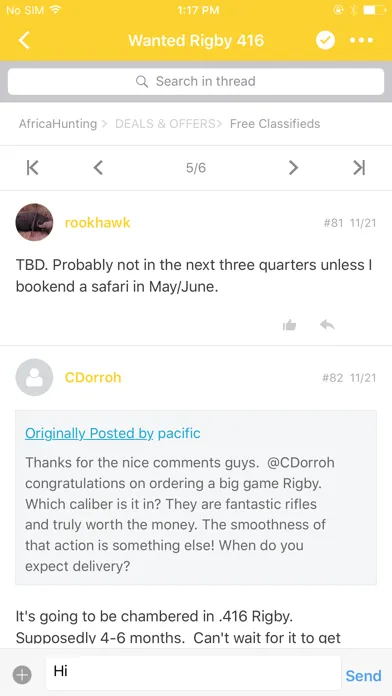 AfricaHunting Ekran Görüntüleri