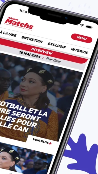 Capturas de tela do Afrique Matchs