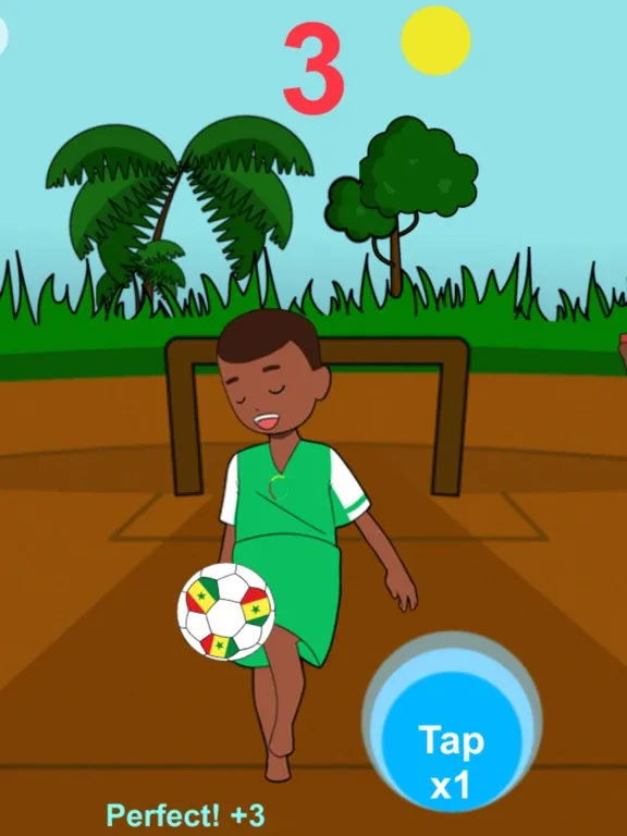 Zrzuty ekranu Afro Juggle: Challenge iPad 