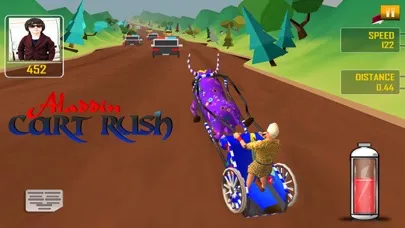 Zrzuty ekranu Aladdin Cart Rush 3D - Fun Racing Game for Kids