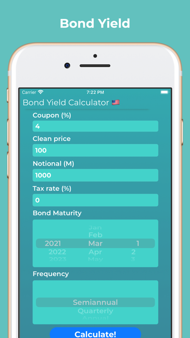 TAP Bond Yield Calculator应用截图