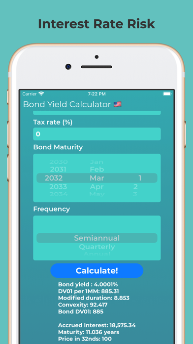 TAP Bond Yield Calculator应用截图